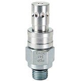 PDP Series Steel test port Nipple with Male ORB Thread